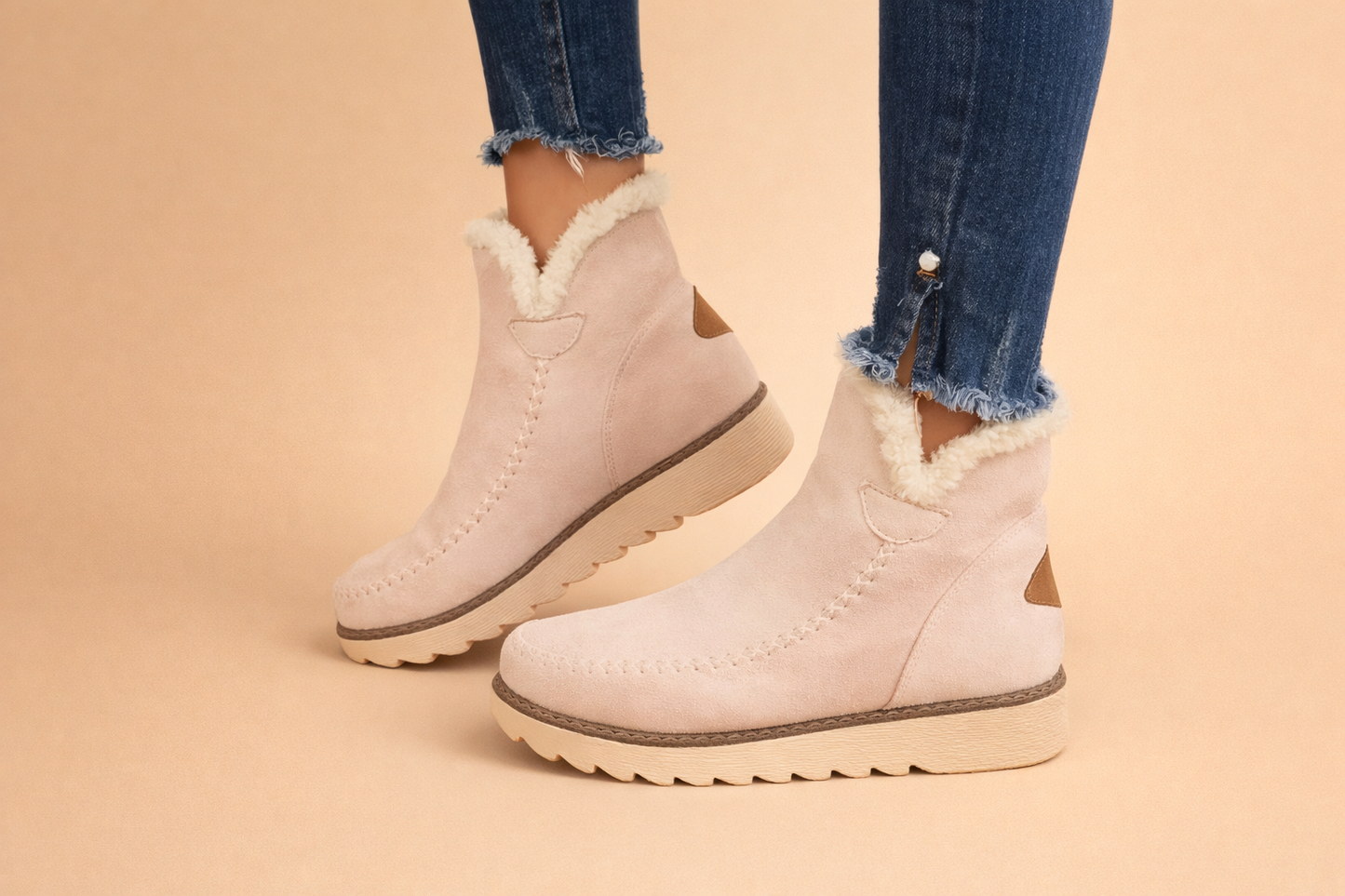 CALPE | Fluffy Warm Boots Women