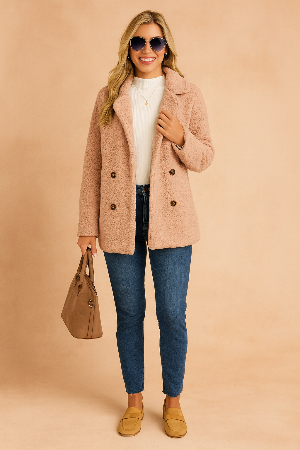 Eloria | Stylish Women's Teddy Coat