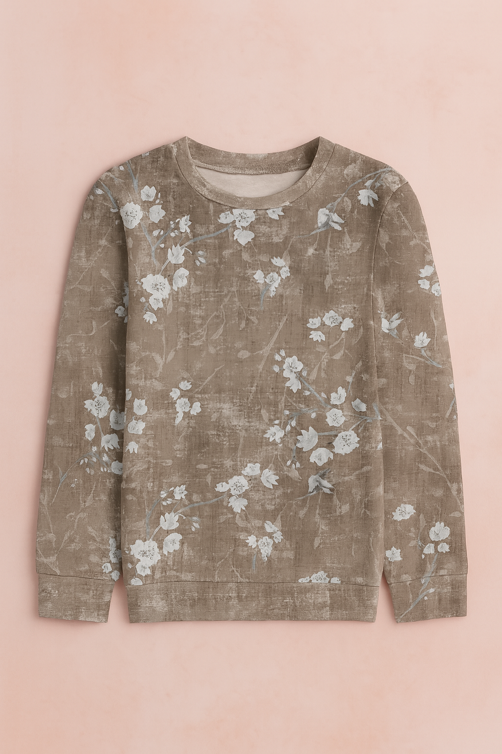 Halina | Vintage Floral Long Sleeve Blouse