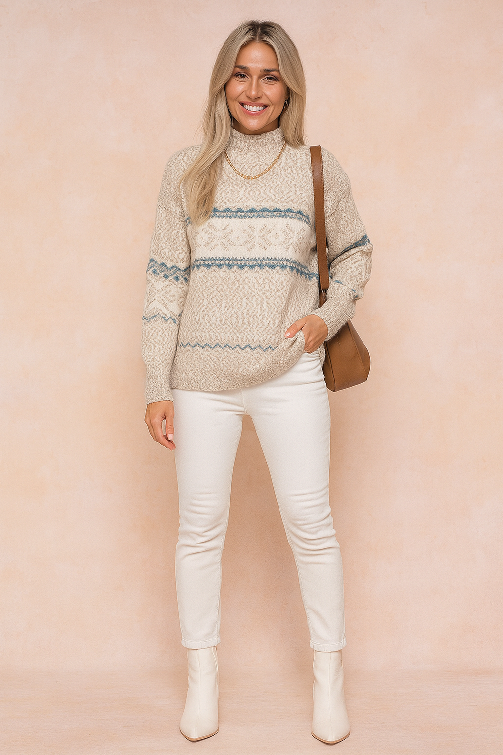 Caroline | Cozy high-neck sweater