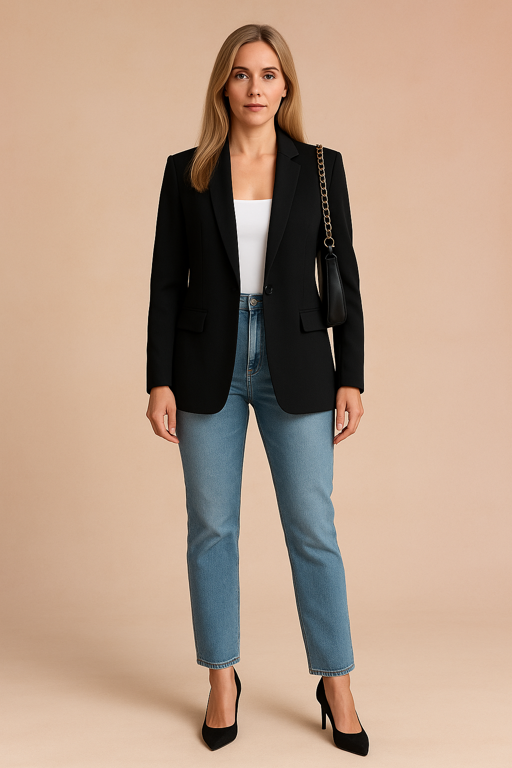 Women's Versatile Blazer Lightweight Fabric for Everyday Wear