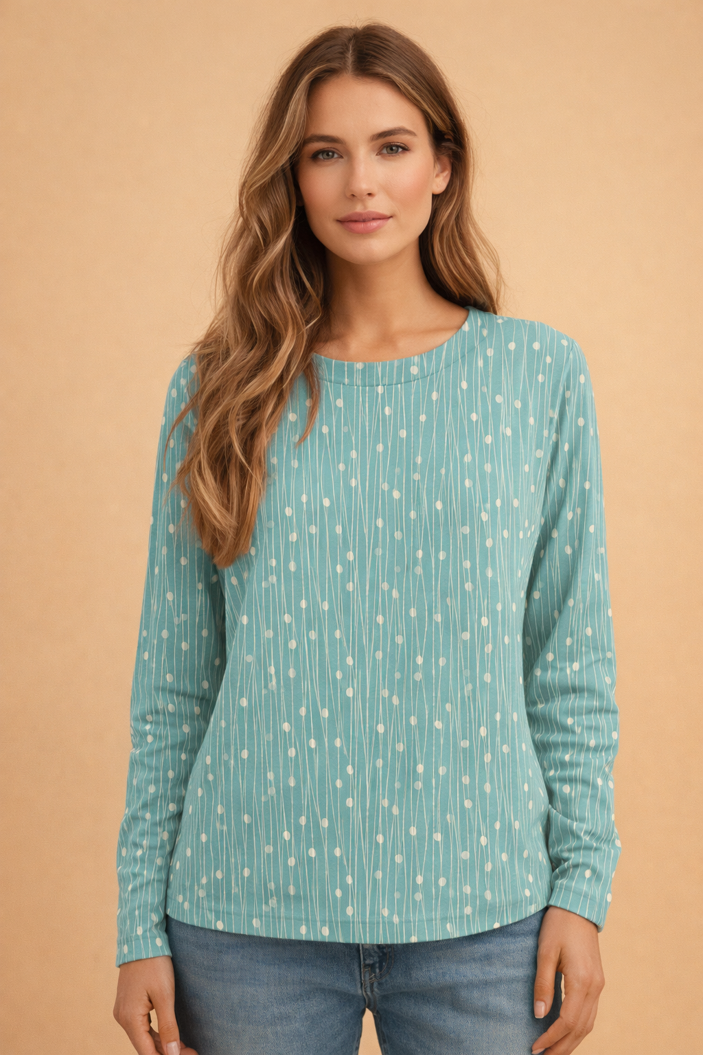 Paisley Print Pullover | A Fashionable Sweater for Colder Days