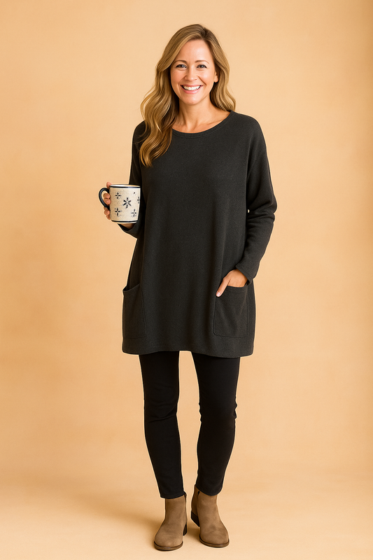 Adele | Oversized Pocket Sweater for Everyday Use