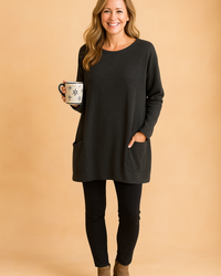 Adele | Oversized Pocket Sweater for Everyday Use