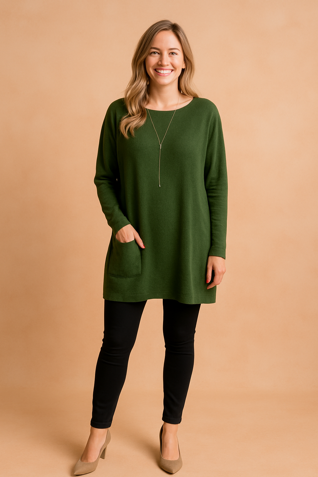 Adele | Oversized Pocket Sweater for Everyday Use