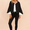 Aeria | Elegant cape-style jacket