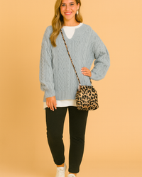 Alivia | Elegant Stitching Sweater