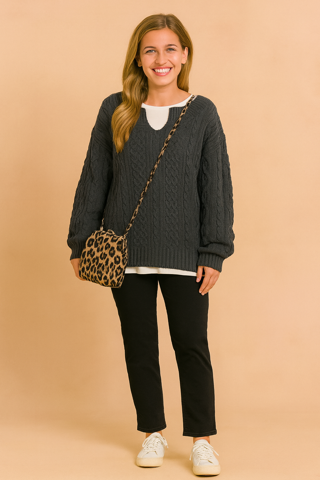 Alivia | Elegant Stitching Sweater