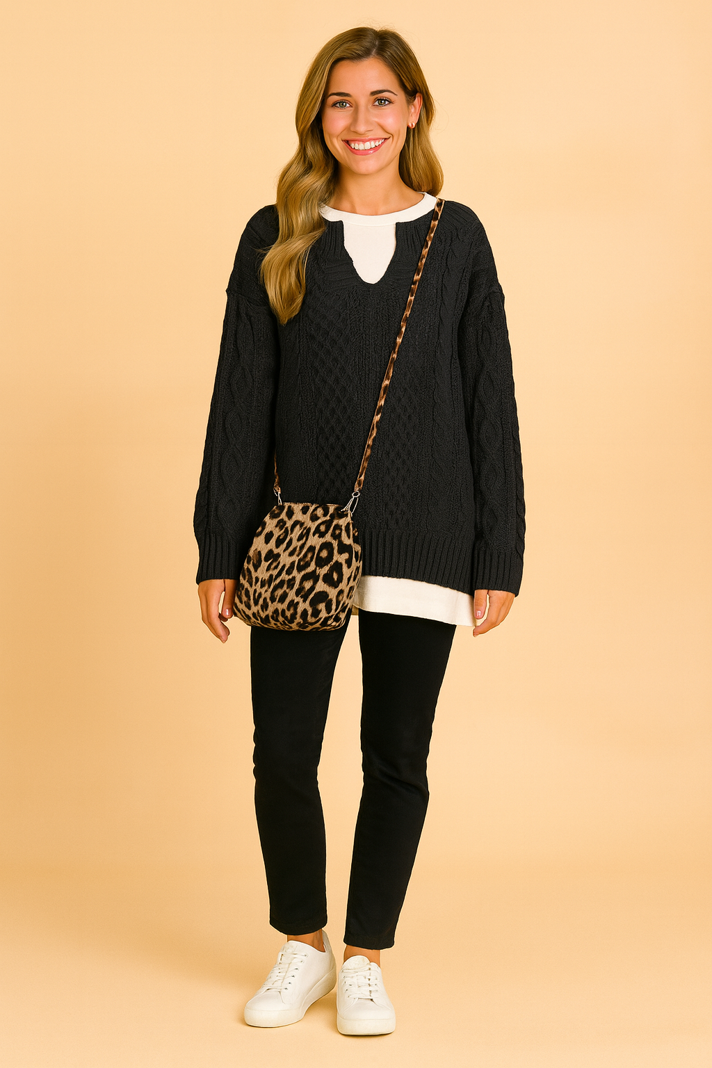 Alivia | Elegant Stitching Sweater