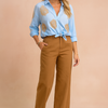 Amira | Embroidered blouse with a loose fit