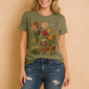 Berry | T-shirt with a Plant Motif