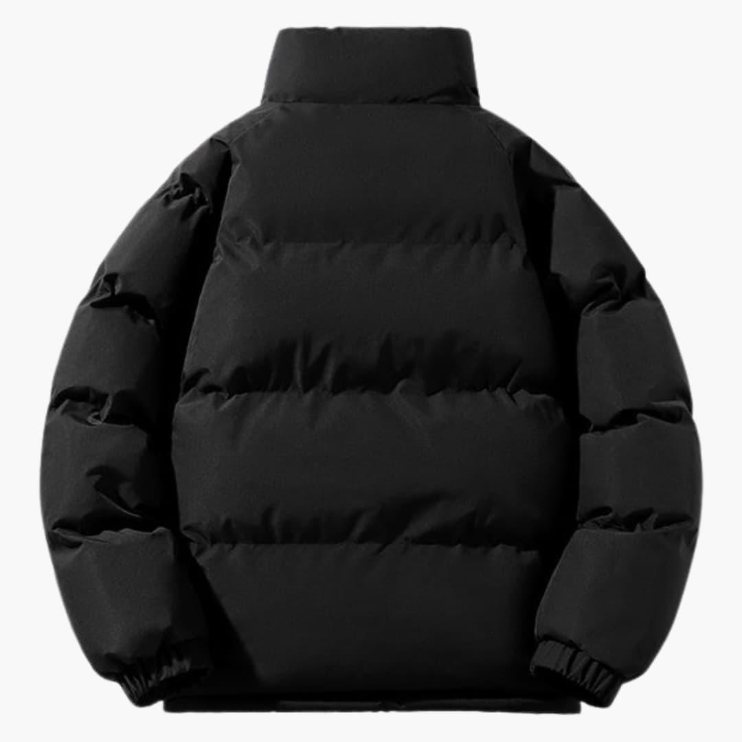 Black Puffer Jacket Women - Warm Winter Coats for Women with Fleece Lining and Hood