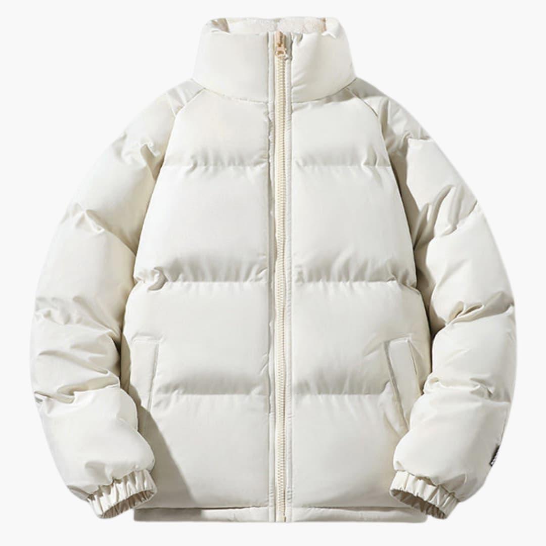 Black Puffer Jacket Women - Warm Winter Coats for Women with Fleece Lining and Hood