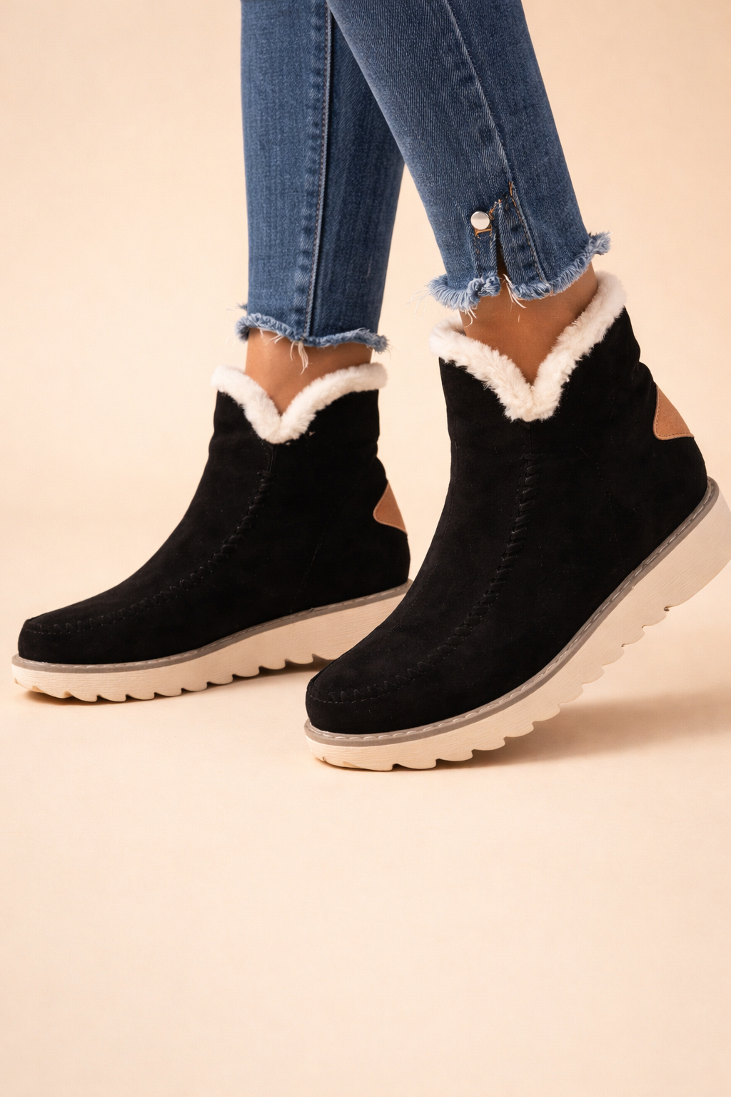 CALPE | Fluffy Warm Boots Women