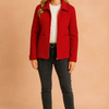 Debbie | Cropped Jacket with Zip and Pockets