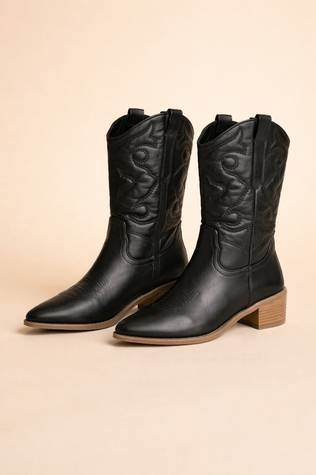 EVELYN | Retro Western Cowboy Boots
