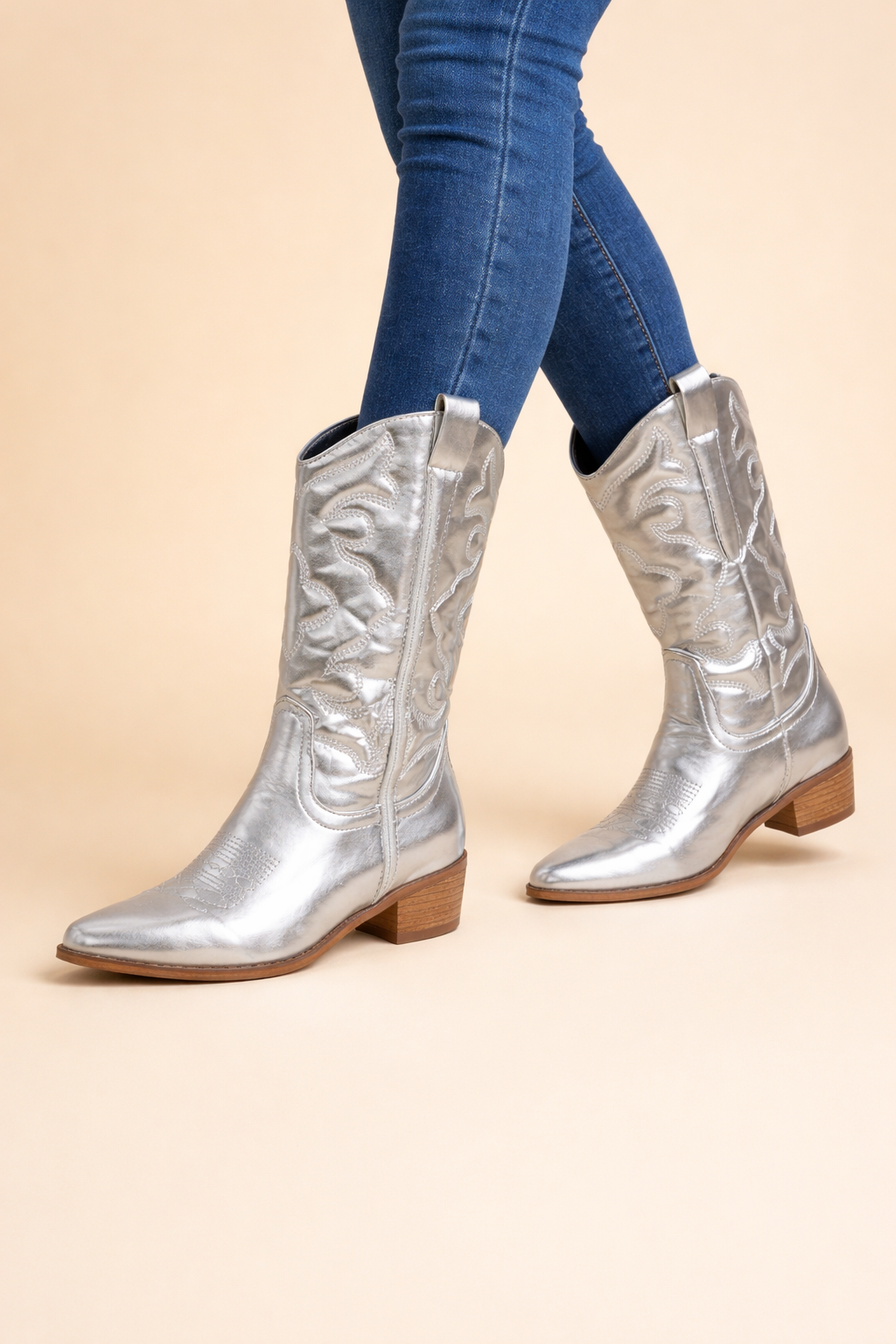 EVELYN | Retro Western Cowboy Boots
