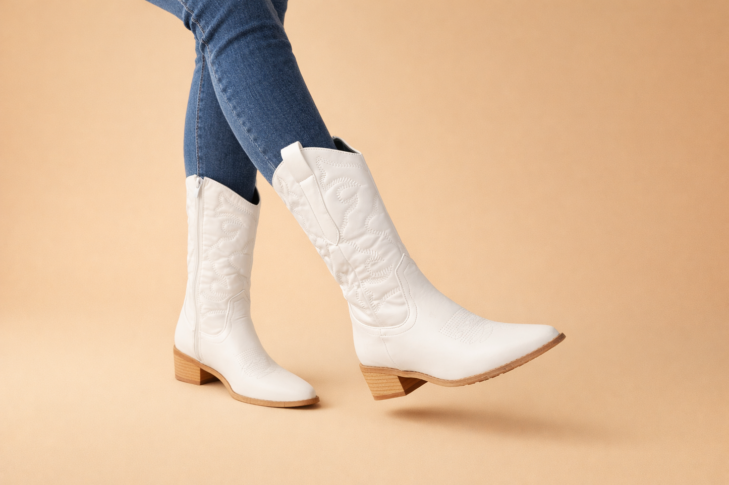 EVELYN | Retro Western Cowboy Boots