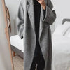 Elegant Oversized Button-Down Coat for Women - Stylish Layering Piece