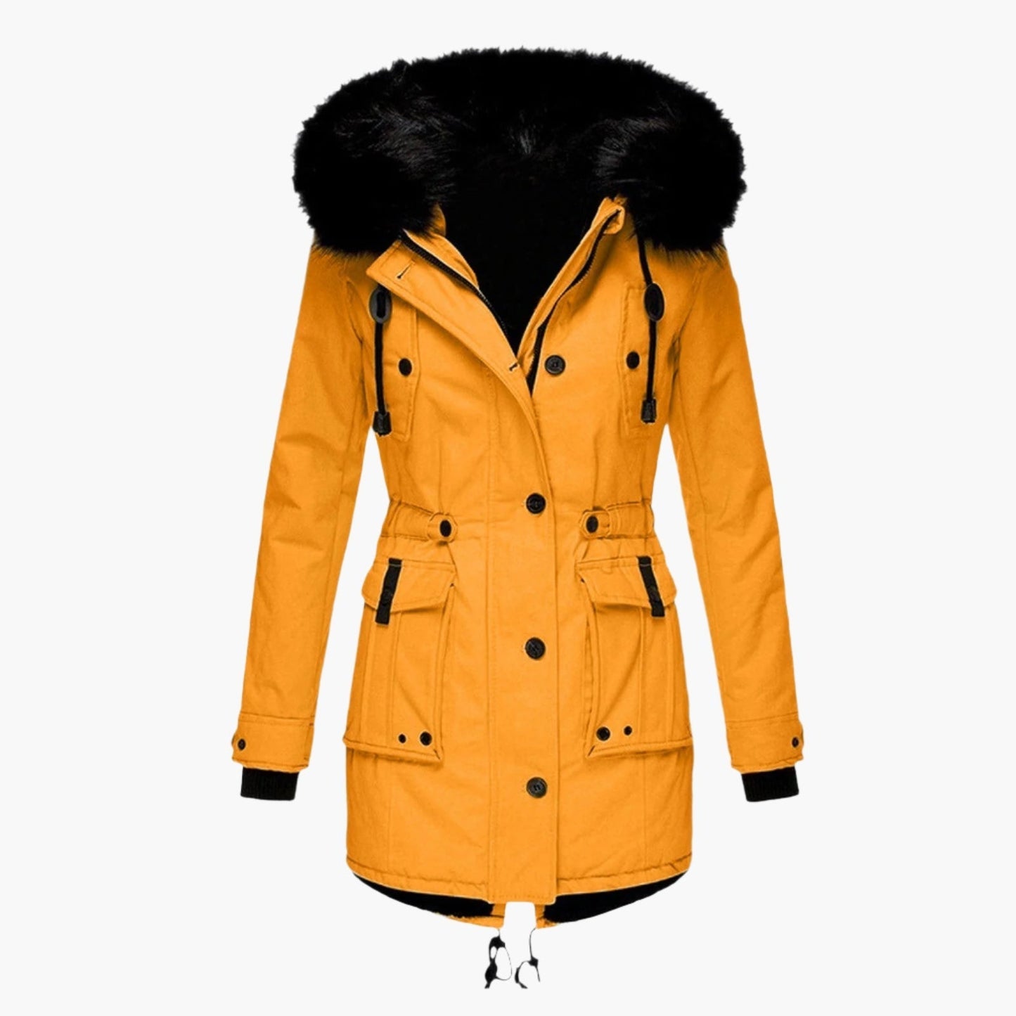 Elegant Women’s Hooded Winter Coat for Stylish Warmth