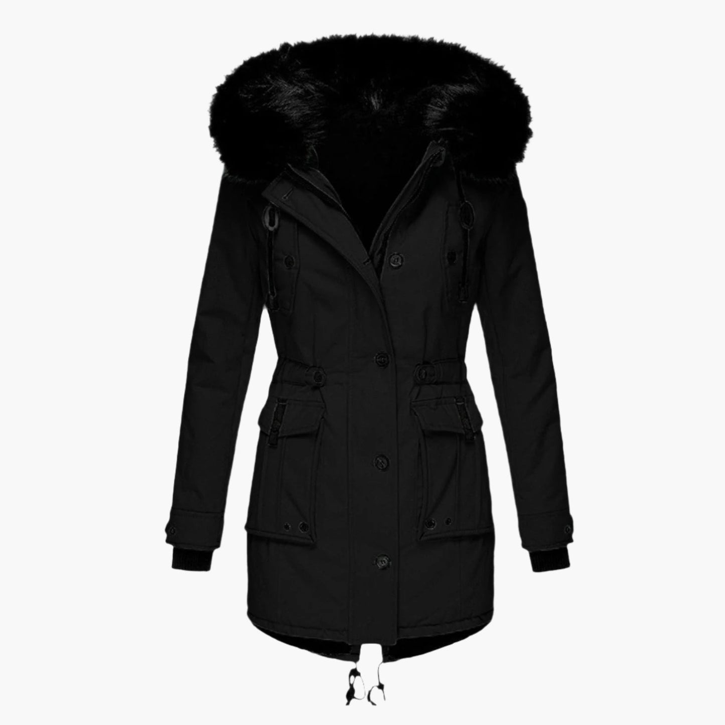Elegant Women’s Hooded Winter Coat for Stylish Warmth