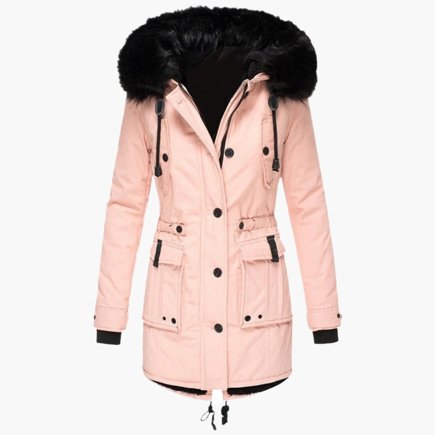 Elegant Women’s Hooded Winter Coat for Stylish Warmth