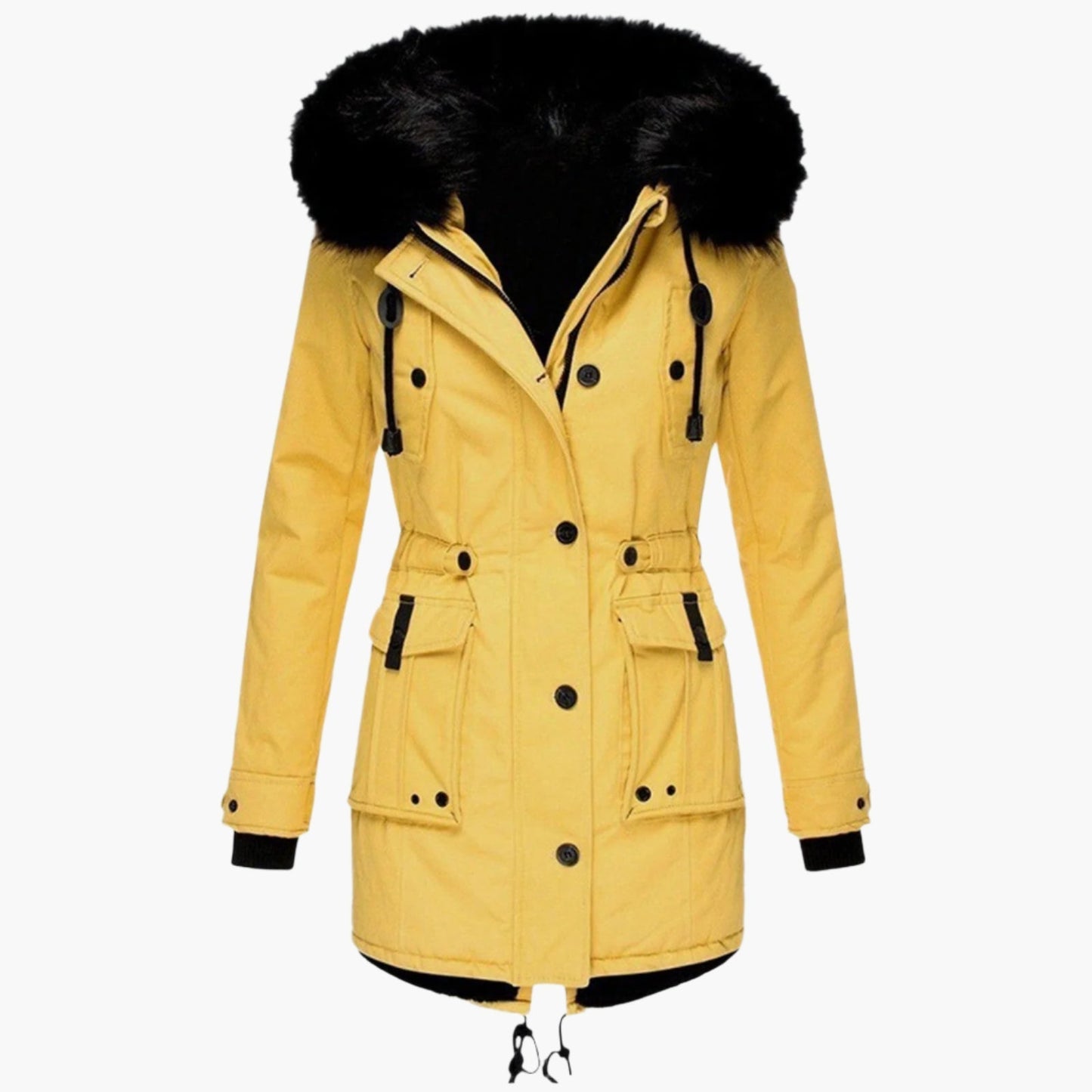 Elegant Women’s Hooded Winter Coat for Stylish Warmth
