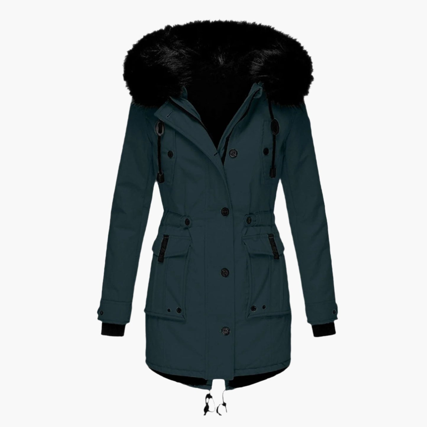 Elegant Women’s Hooded Winter Coat for Stylish Warmth