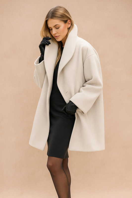 Harper | Relaxed Open-Front Modern City Jacket