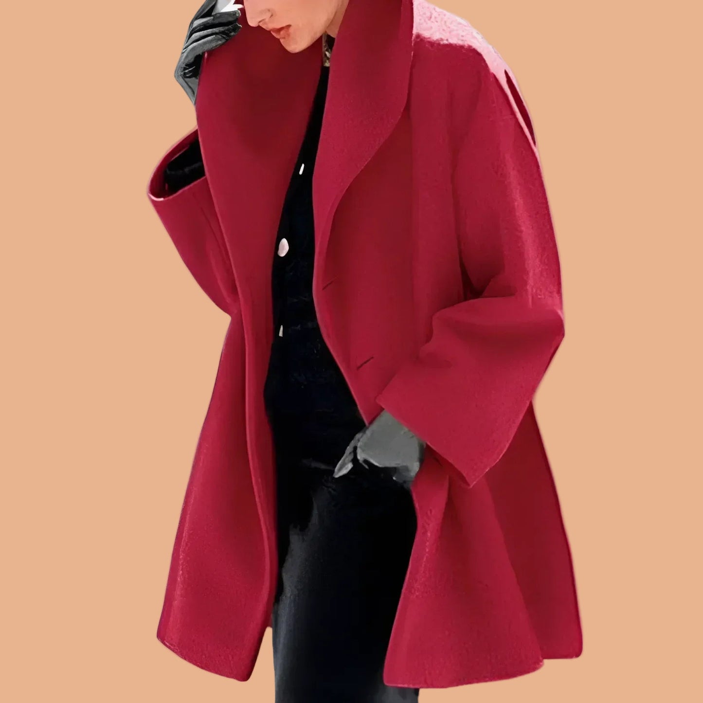 Harper | Relaxed Open-Front Modern City Jacket