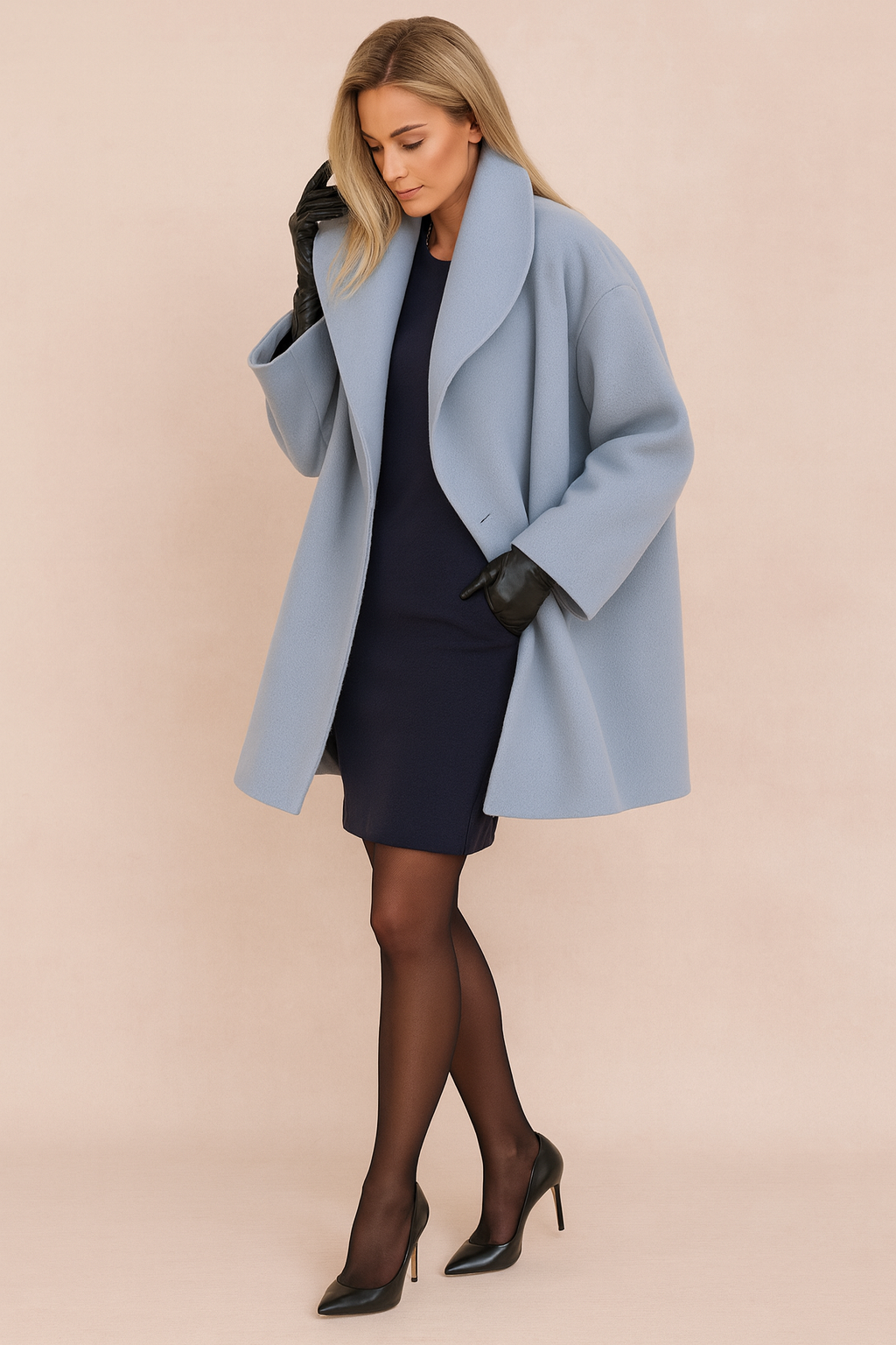 Harper | Relaxed Open-Front Modern City Jacket