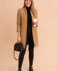 Eliza | Elegant coat with a straight cut