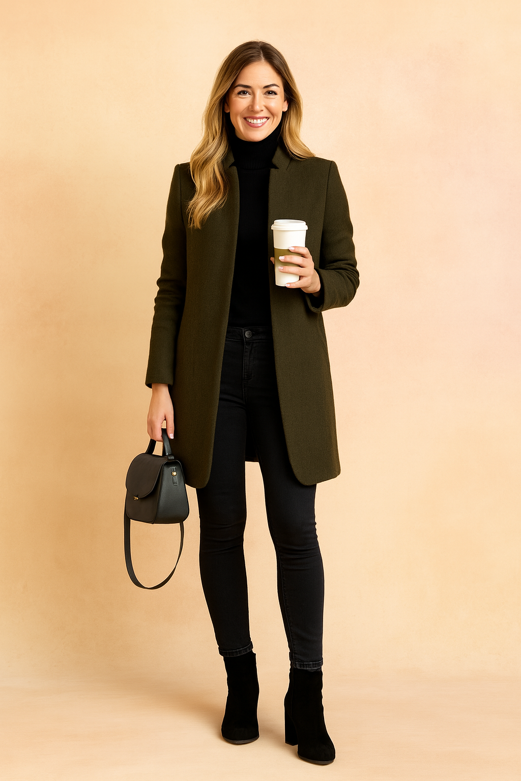 Eliza | Elegant coat with a straight cut