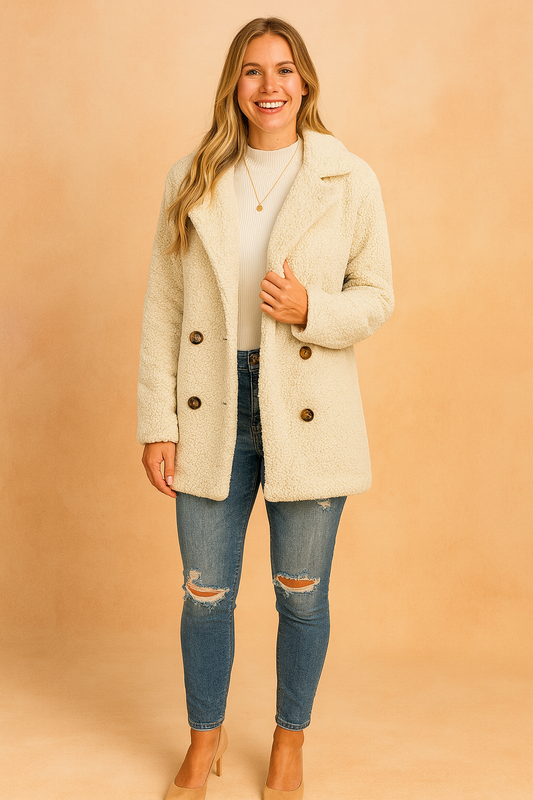 Eloria | Stylish Women's Teddy Coat