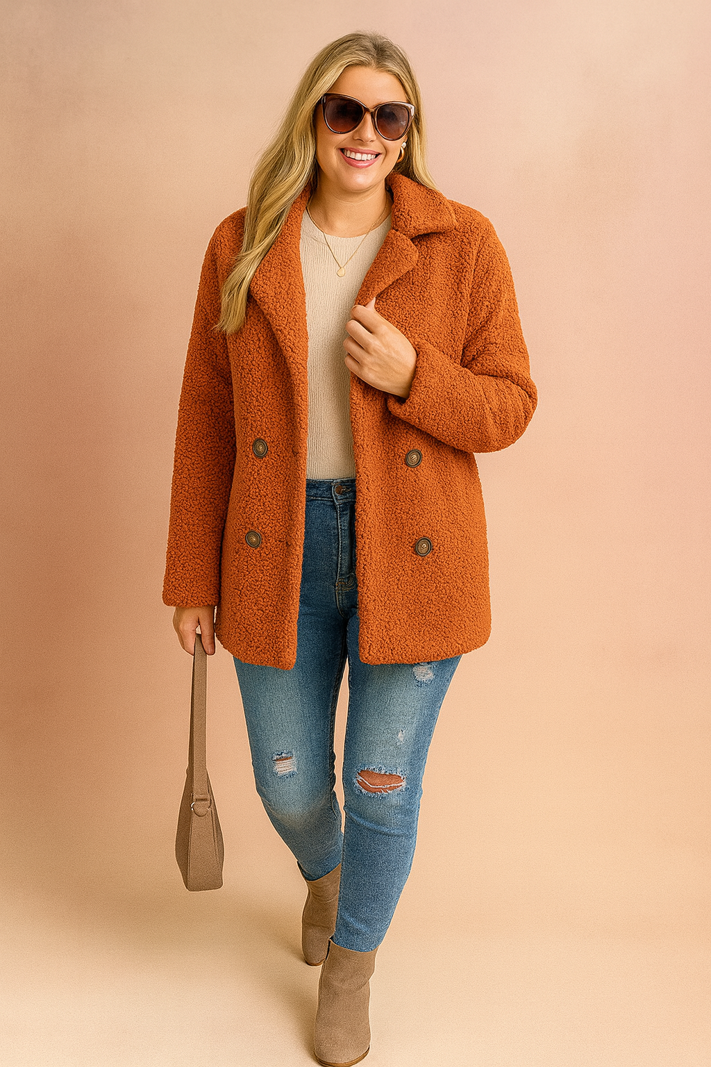 Eloria | Stylish Women's Teddy Coat