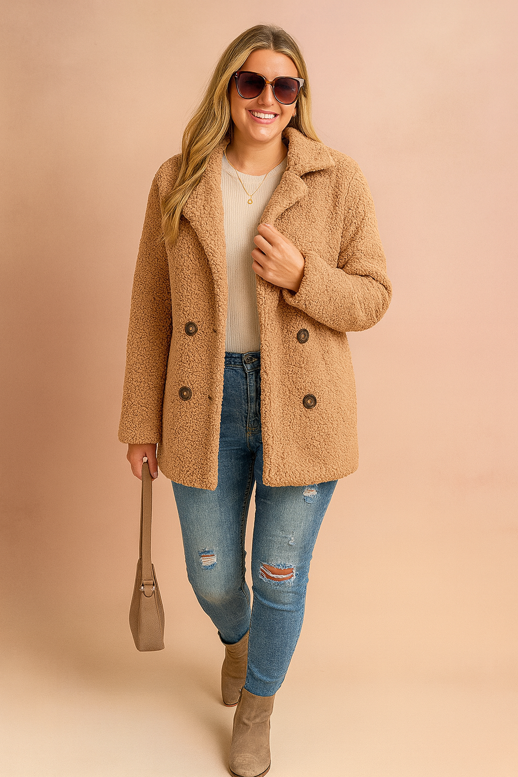 Eloria | Stylish Women's Teddy Coat
