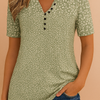 Flora | Short sleeve with a subtle pattern