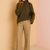 Helga | Turtleneck sweater with contrasting stripe