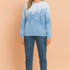Ilona | Sweater with a winter snowflake motif