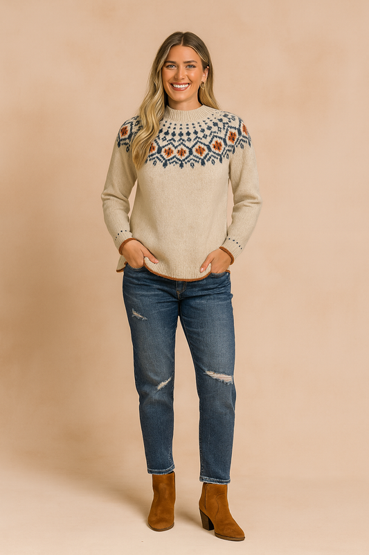 Isla | Modern Style Sweater with Classic Elegance