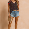 Kataleya Boho Floral | Summer Top for Festival and Everyday