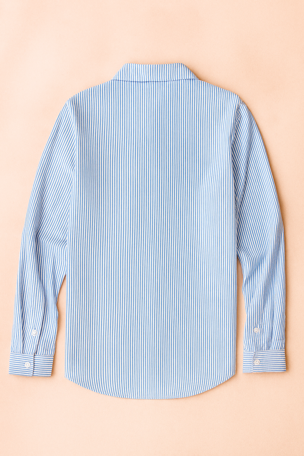 Kendra | Versatile Classic Striped Light Blue Blouse