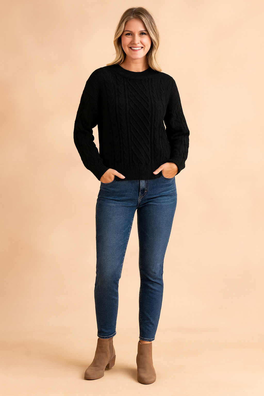 Kami | Cable-knit sweater