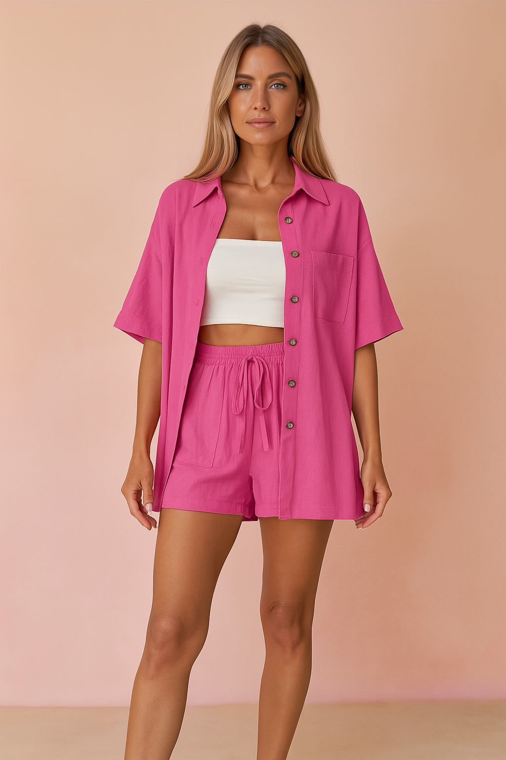 Kirra | Comfortable, loose top and casual short set