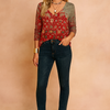 Lena | Deep V-neck sweater