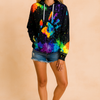 Lidia | Hoodie with an original print