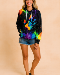 Lidia | Hoodie with an original print