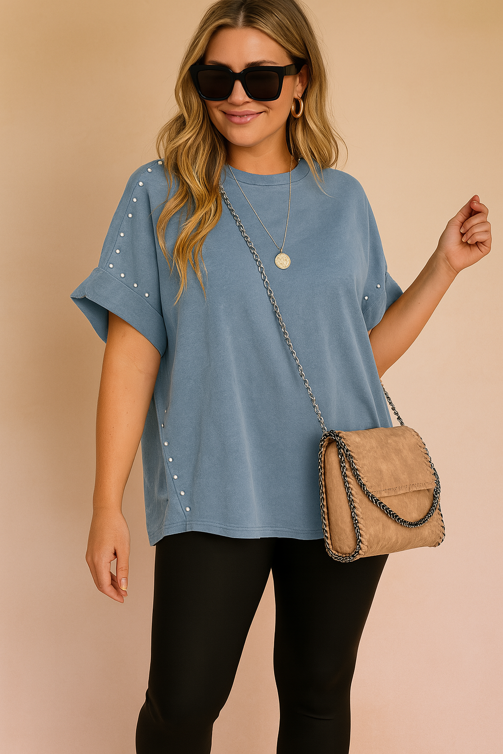 Luna | Loose-fitting urban-style blouse