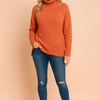 Lynette | Cozy Ribbed Knit Sweater with High Neck