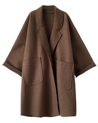 MAURA | Oversizes Woolblend Trenchcoat Jacket